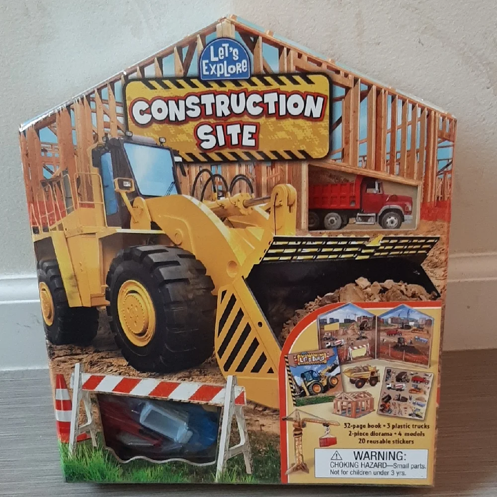 Construction Site Playset NIB